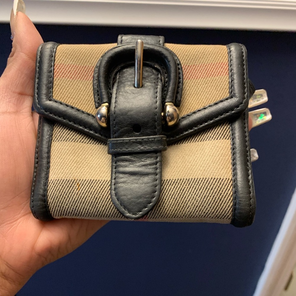 Gently used Burberry wallet.